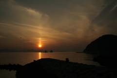 瀬戸の夕暮れ