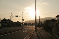 朝、今日もいつも通り