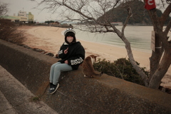 お姉ちゃんとトム君