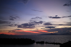 瀬戸の日が暮れる