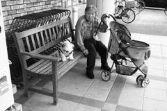 モモちゃんとお母さん