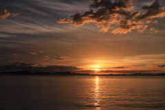 瀬戸内海夕暮れ