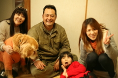 FB友達がやってきた