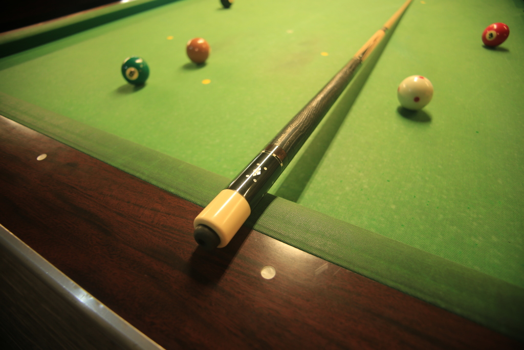 道具だけは一流のシオチンコビリヤード