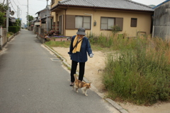 横山さんとミケさん