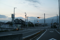 午前5時　涼風が吹いている