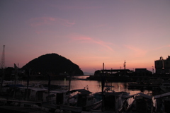 シグマレンズ、夕焼けの色の出方おもろいな