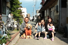 FB友達が娘さんとお孫さん連れてやってきたのです