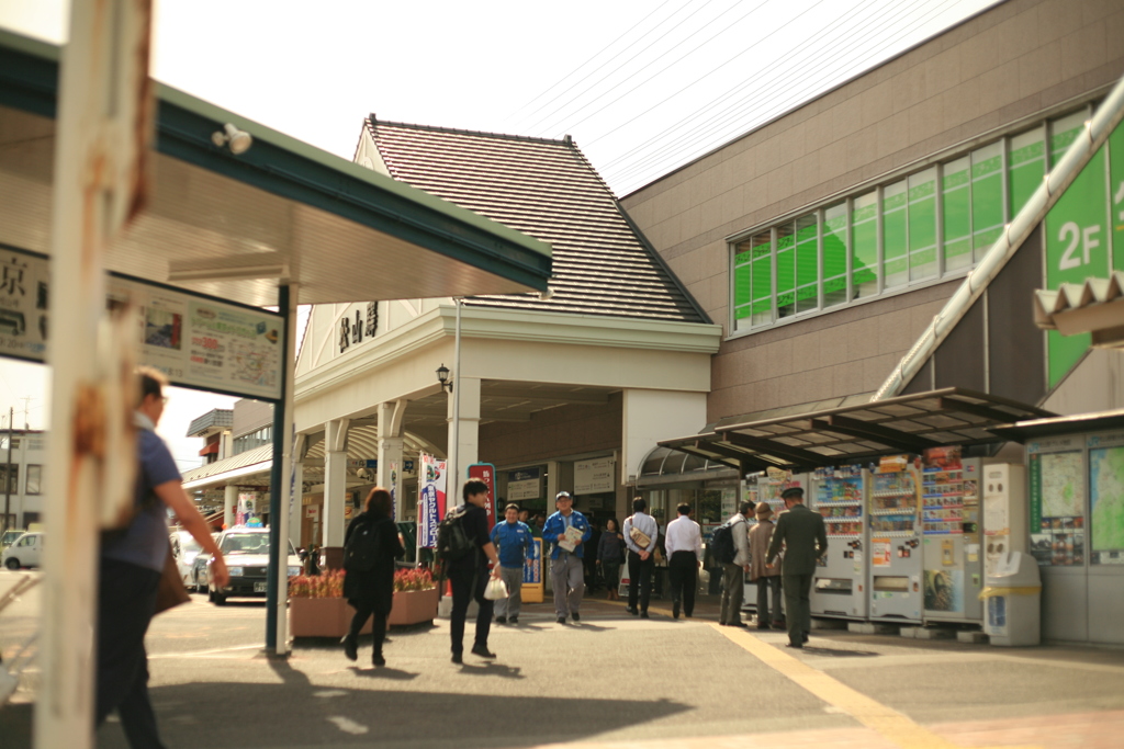 昼過ぎの松山駅