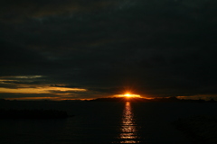 今日もやっぱり日が暮れる