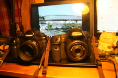 打ち上げ花火写すのどっちがいいだろう？？