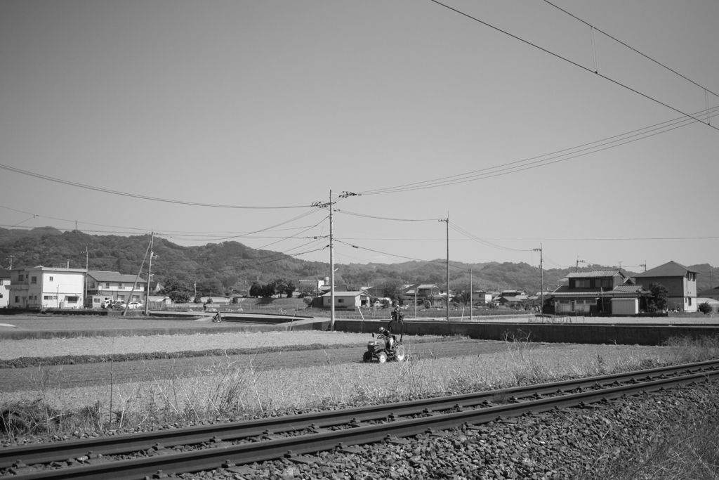 昼間サイクリング