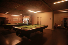 いろは倶楽部にてビリヤード