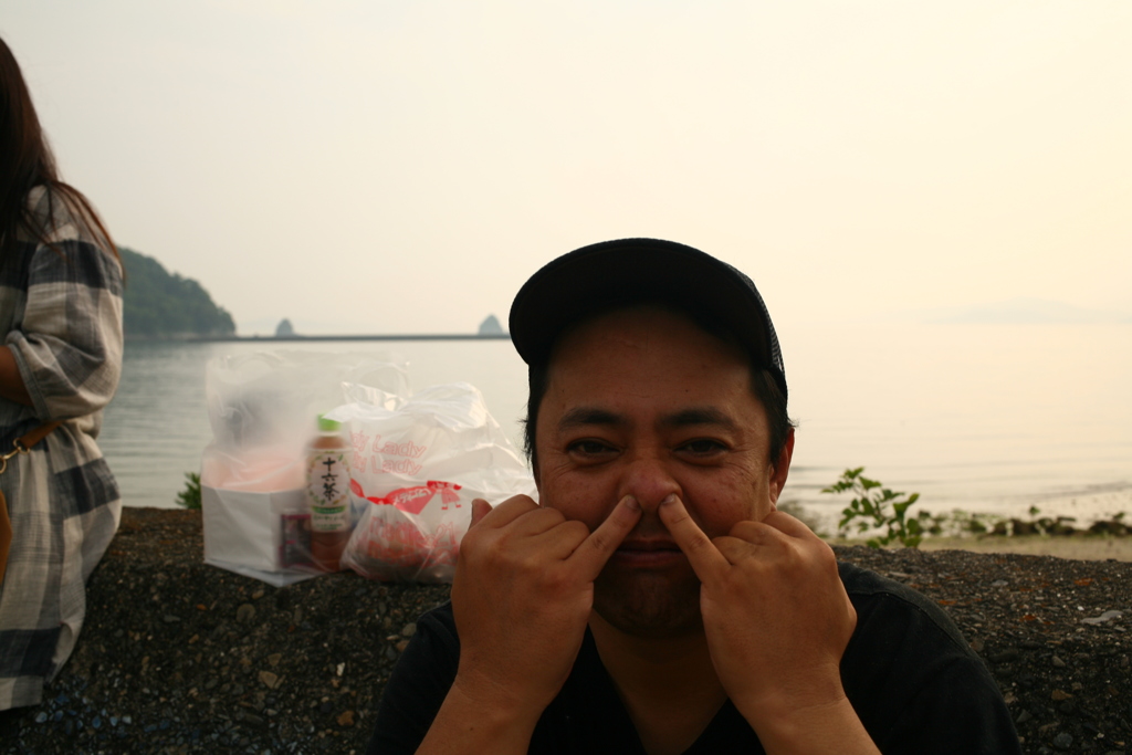 FB友達がやってきた