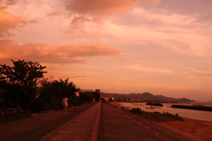 夕焼け散歩道