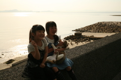 あいりちゃんとまりんちゃん