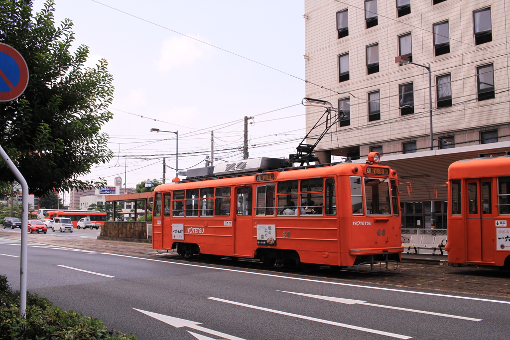 通院日　昼間は暑い