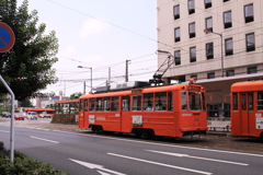 通院日　昼間は暑い