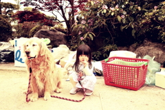 いずみさんとこのお孫さんとみゅうちゃん