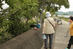 横山さんらと猫