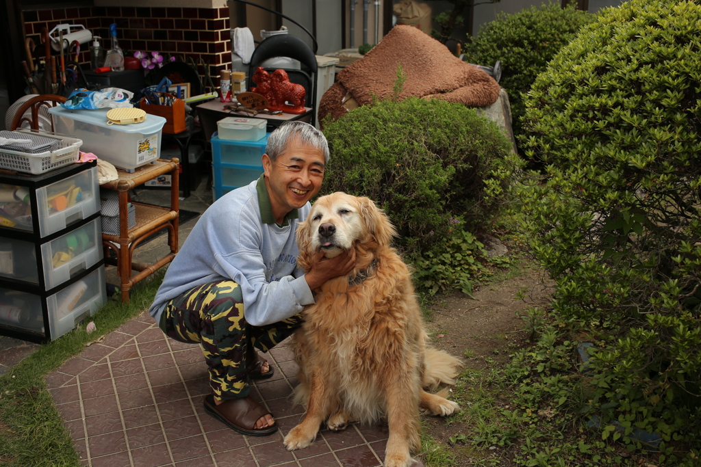 朝の坂田さんとみゅうちゃん