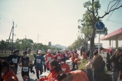 愛媛マラソン　フィルムにて（Trip35,FujiilmC200)