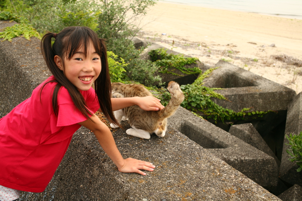 FB友達がやってきた