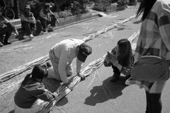 奥本さん北条旅行　モノクロ