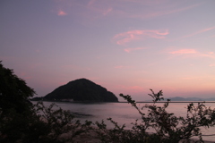 シグマレンズ、夕焼けの色の出方おもろいな