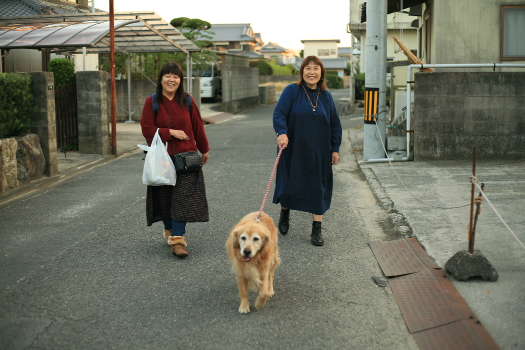 FB友達がやってきた