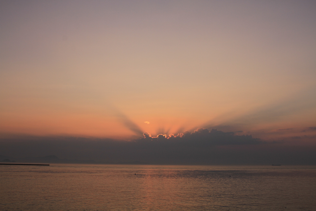 夕景＠瀬戸内海