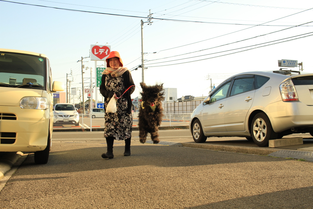 大はしゃぎしてるソウちゃん