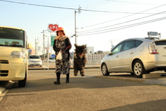 大はしゃぎしてるソウちゃん