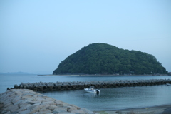 午前5時　涼風が吹いている