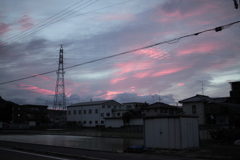 朝焼けは雨 朝焼けは雨