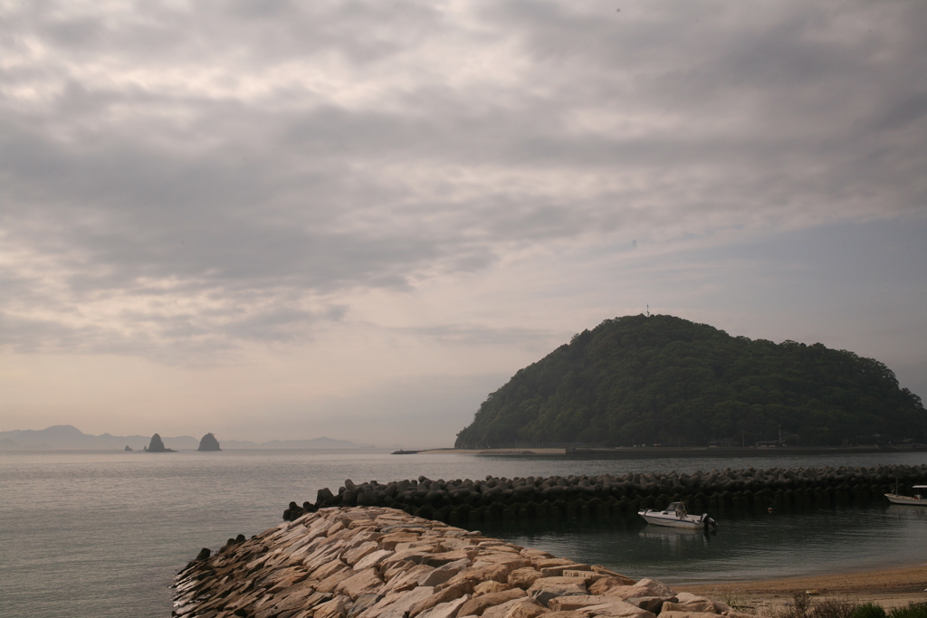 ややもやがかかってる鹿島