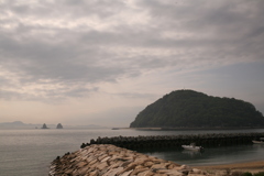 ややもやがかかってる鹿島