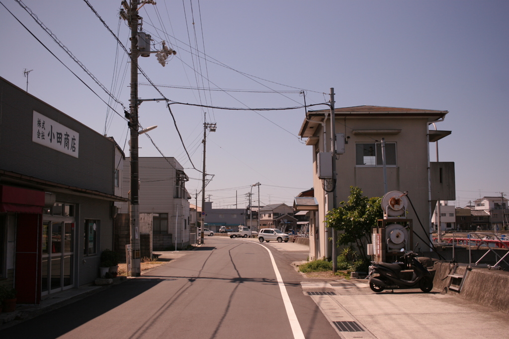 今日も街は平和