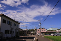 昼間はさすがに夏色に写る