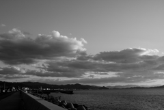 瀬戸内の夕方