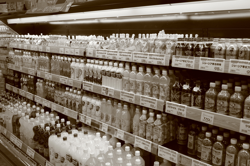 ジュースがいっぱい