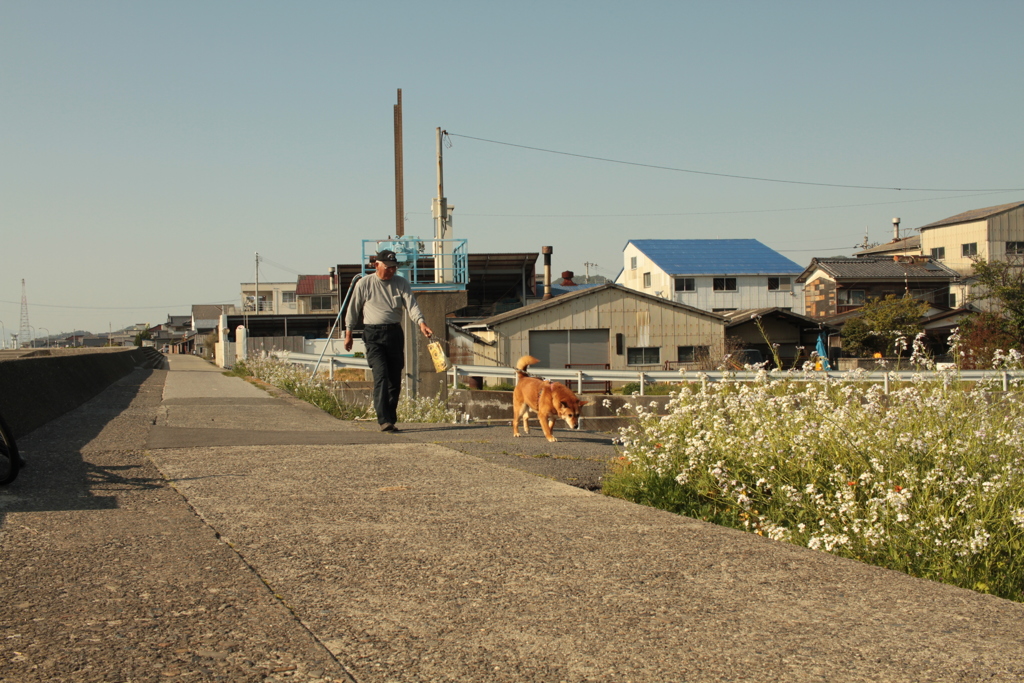 モクちゃんと会長さん
