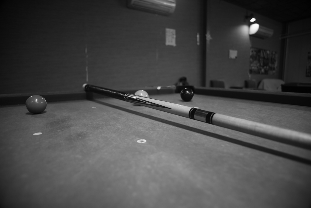 おっさん、玉突きしに行ったってよ