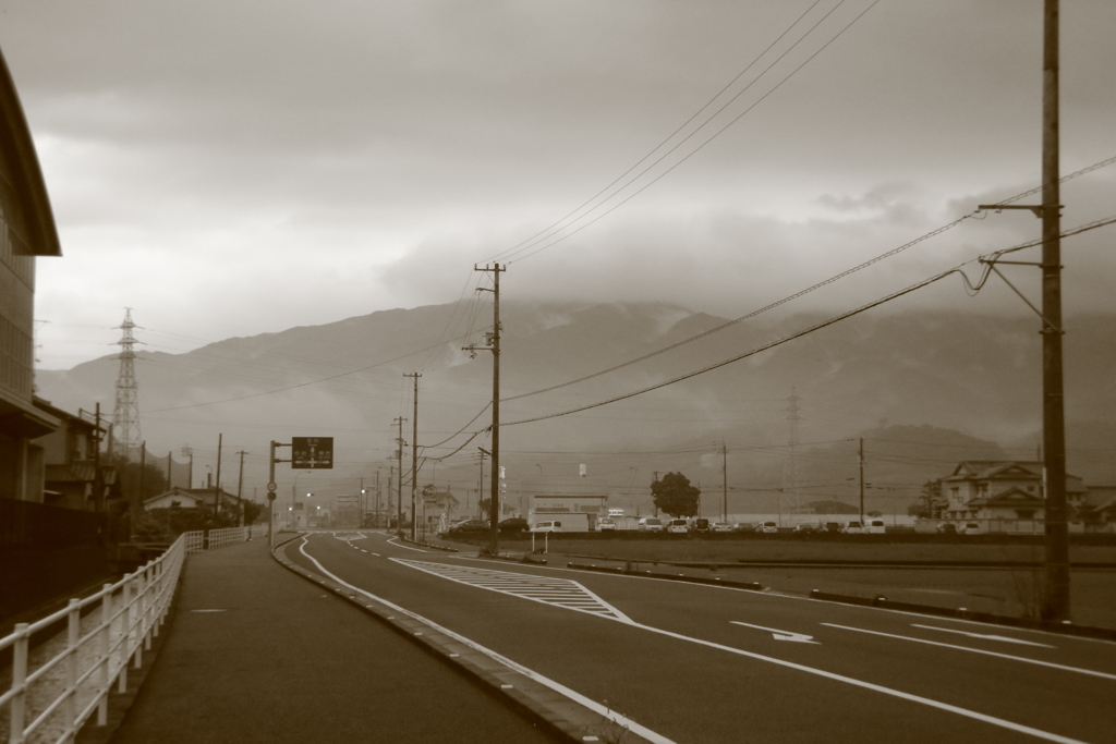 ホルガレンズにて　雨の切れ間