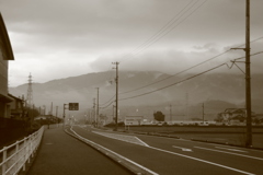 ホルガレンズにて　雨の切れ間