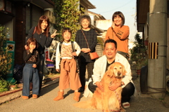 みゅうちゃんと私と奥本さんご一行