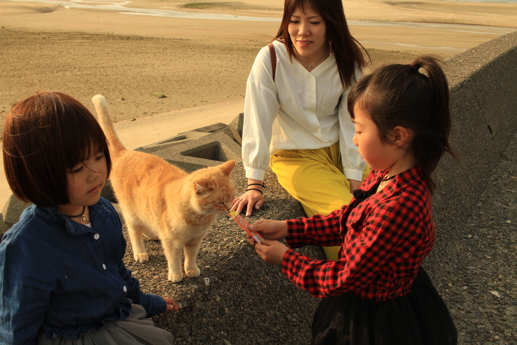 FB友達がやってきた