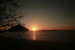 鹿島夕景