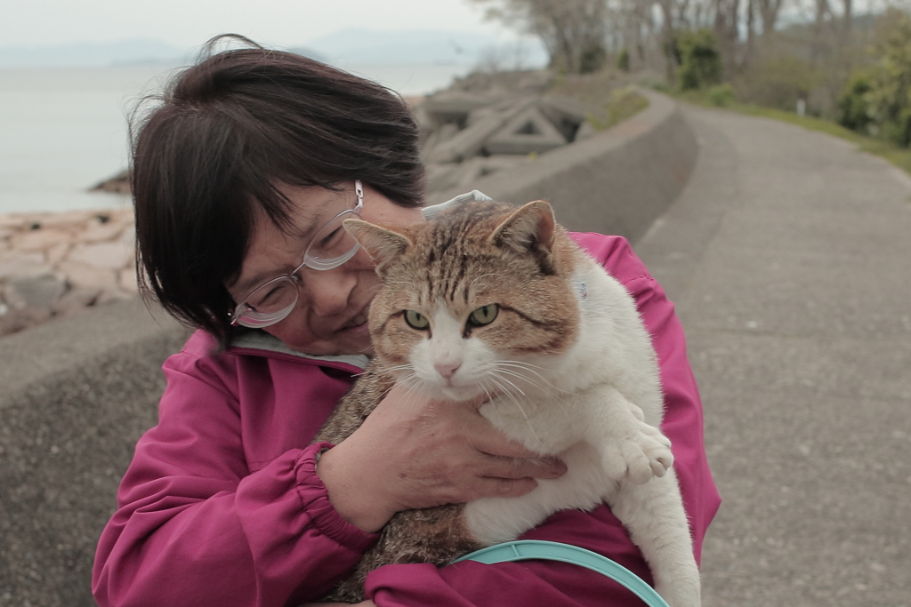 おばちゃんとトム君