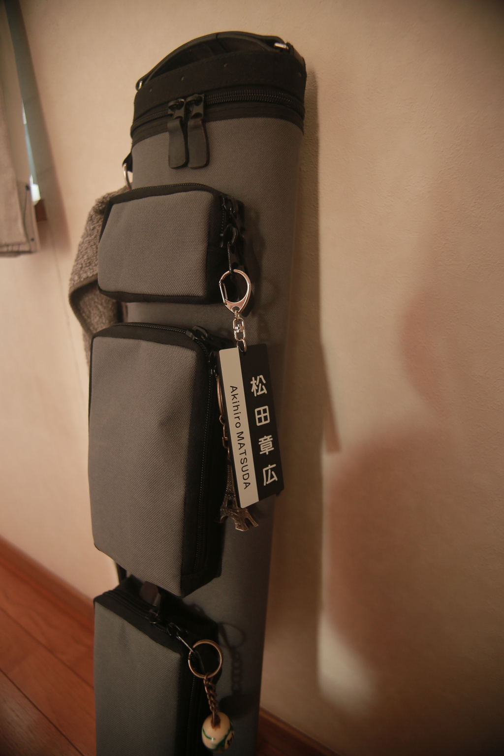 キューケース用のネームプレートゲッツ